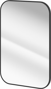 Oglinda Mokko cu rama neagra 500x750